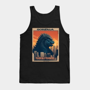 godzilla poster Tank Top